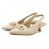 کفش مجلسی زنانه پاشنه دار 3 سانت مدل 400348 _ sandal valentino