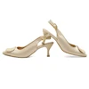 کفش مجلسی زنانه پاشنه دار 5 سانت مدل 400921 _ sandal valentino