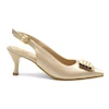 کفش مجلسی زنانه پاشنه دار 5 سانت  مدل 400922 _ sandal valentino
