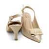 کفش مجلسی زنانه پاشنه دار 5 سانت  مدل 400922 _ sandal valentino
