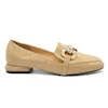 کفش کالج زنانه مدل Flat shoes - 0036_Creamy