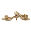 کفش مجلسی زنانه پاشنه دار مدل sandal valentino - 0092