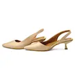 کفش مجلسی زنانه پاشنه دار 3 سانت مدل sandal valentino - 0097