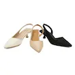 کفش مجلسی زنانه پاشنه دار 3 سانت مدل sandal valentino - 0097