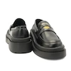کفش ونس زنانه ورنی مدل Loafer - 0220 _ Black