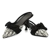 کفش مجلسی زنانه پاشنه دار3 سانت  مدل  4027 _ sandal valentino