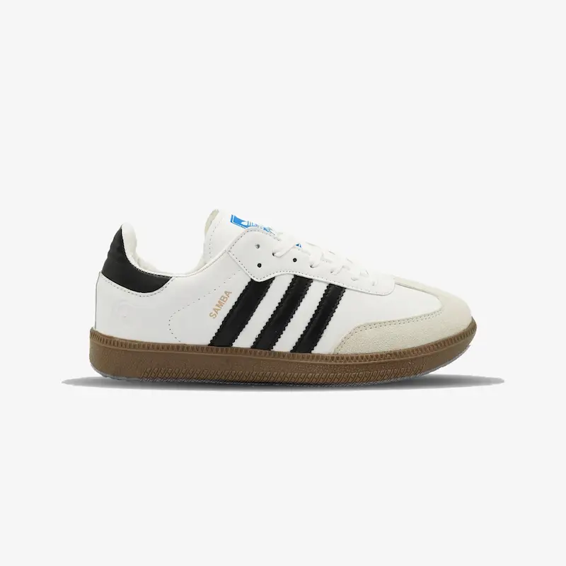 کفش کتانی زنانه مدل samba - 0048_black_White