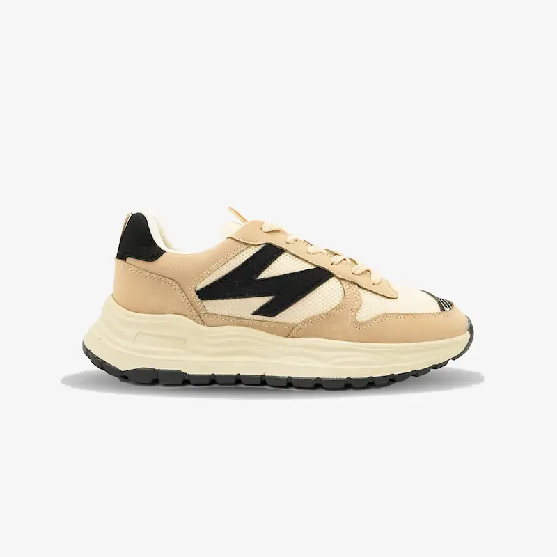 کفش اسپرت زنانه مدل sneaker - 0057_Creamy