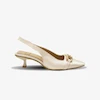 کفش مجلسی زنانه پاشنه دار 3 سانت مدل sandal valentino - 0095