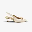 کفش مجلسی زنانه پاشنه دار 3 سانت مدل sandal valentino - 0095