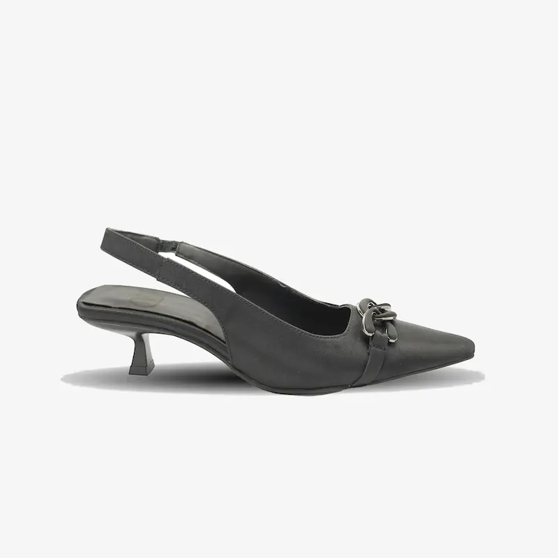 کفش مجلسی زنانه پاشنه دار 3 سانت مدل sandal valentino - 0095