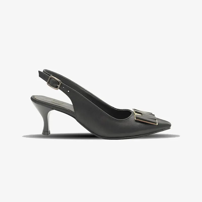 کفش مجلسی زنانه پاشنه دار 5 سانت  مدل 400933 _ sandal valentino