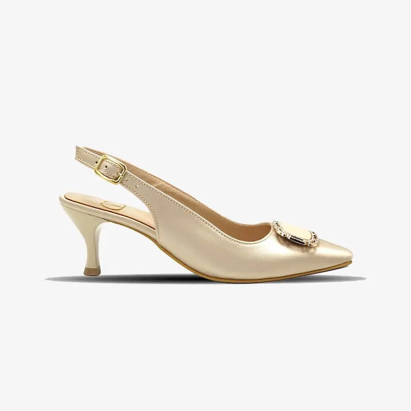 کفش مجلسی زنانه پاشنه دار 5 سانت مدل 400946 _ sandal valentino