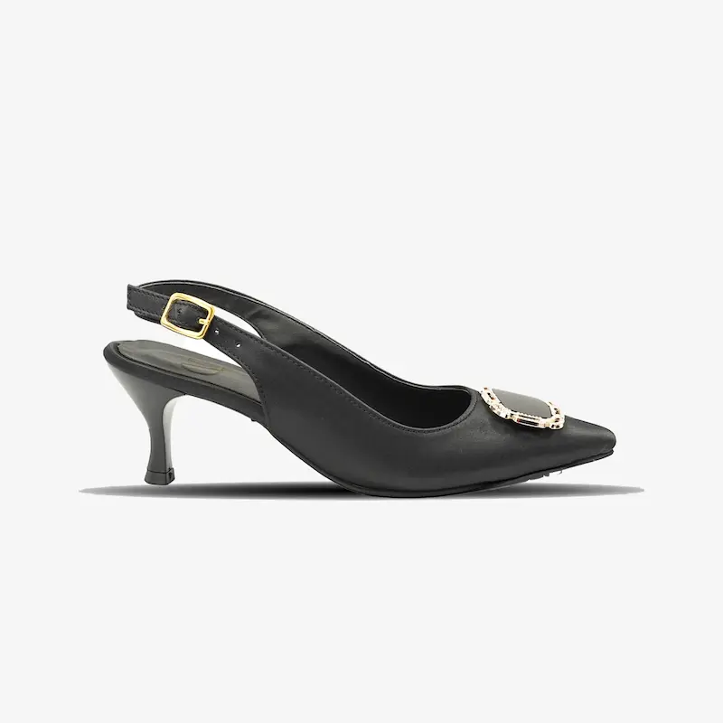 کفش مجلسی زنانه پاشنه دار 5 سانت مدل 400946 _ sandal valentino