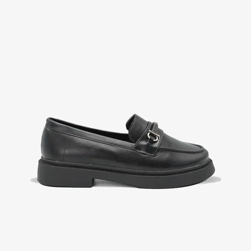 کفش کالج زنانه مدل Flat shoes - 0251_ Black