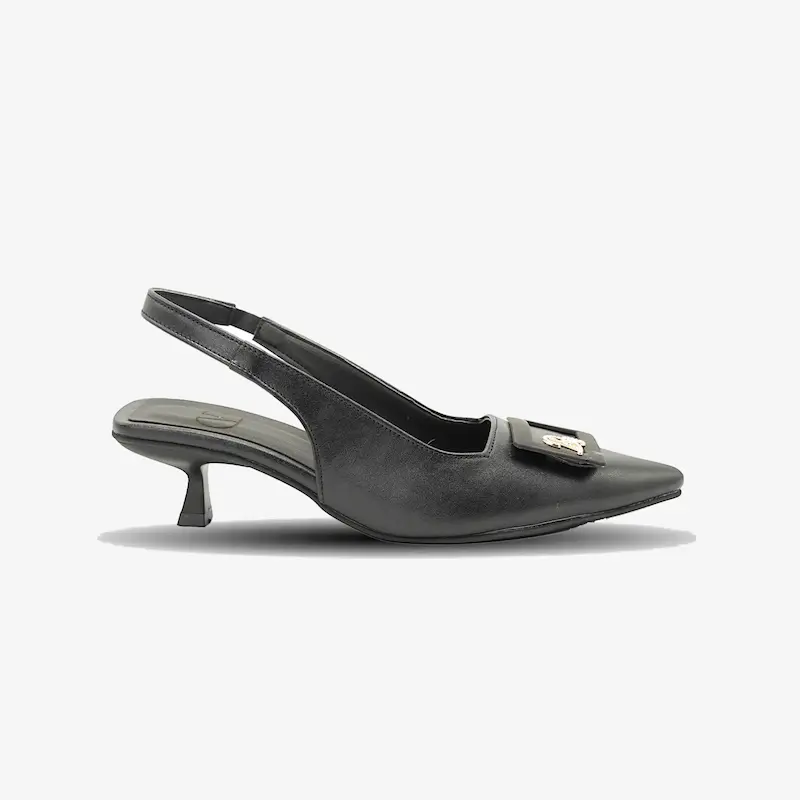 کفش مجلسی زنانه پاشنه دار 3 سانت مدل 400326_ sandal valentino