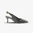 کفش مجلسی زنانه پاشنه دار 5 سانت مدل 400932 _ sandal valentino