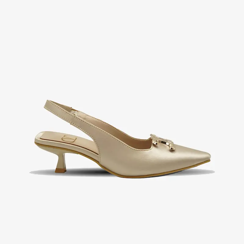 کفش مجلسی زنانه پاشنه دار 3 سانت مدل 400351 _ sandal valentino