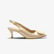 کفش مجلسی زنانه پاشنه دار 5 سانت مدل 400921 _ sandal valentino