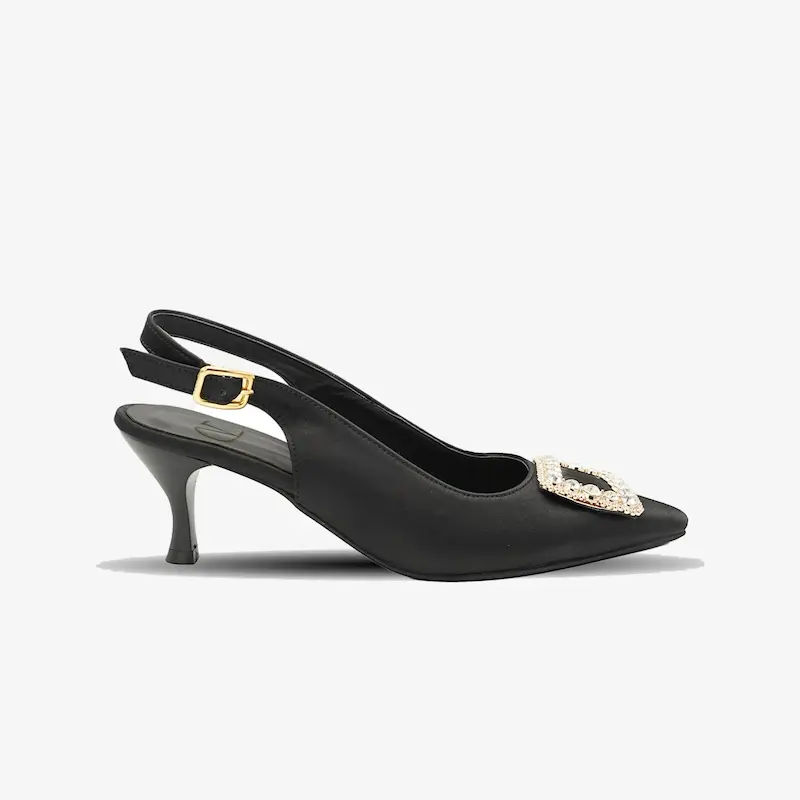 کفش مجلسی زنانه پاشنه دار 5 سانت مدل 400954 _ sandal valentino