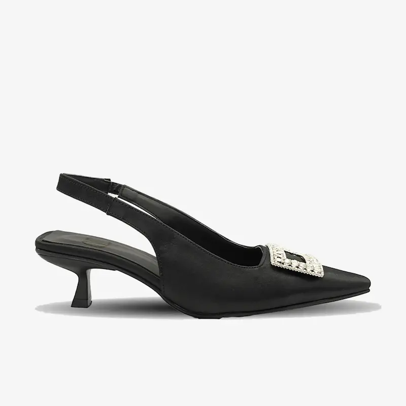 کفش مجلسی زنانه پاشنه دار 3 سانت زنانه مدل 400334 _ sandal valentino