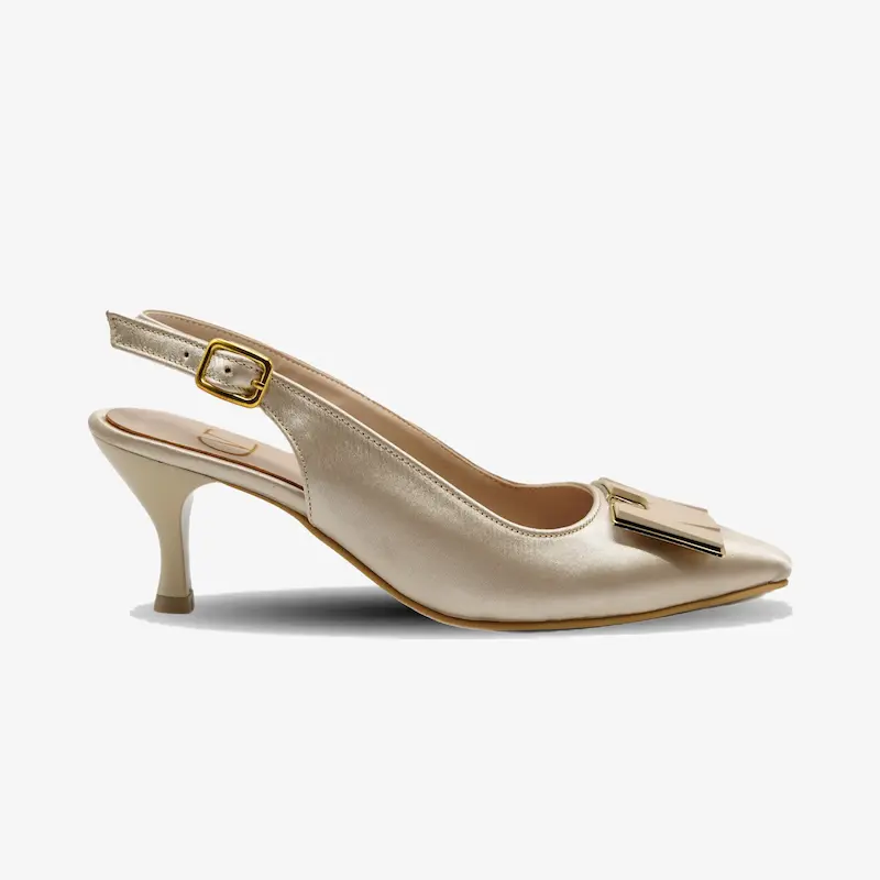 کفش مجلسی زنانه پاشنه دار 5 سانت  مدل 400933 _ sandal valentino