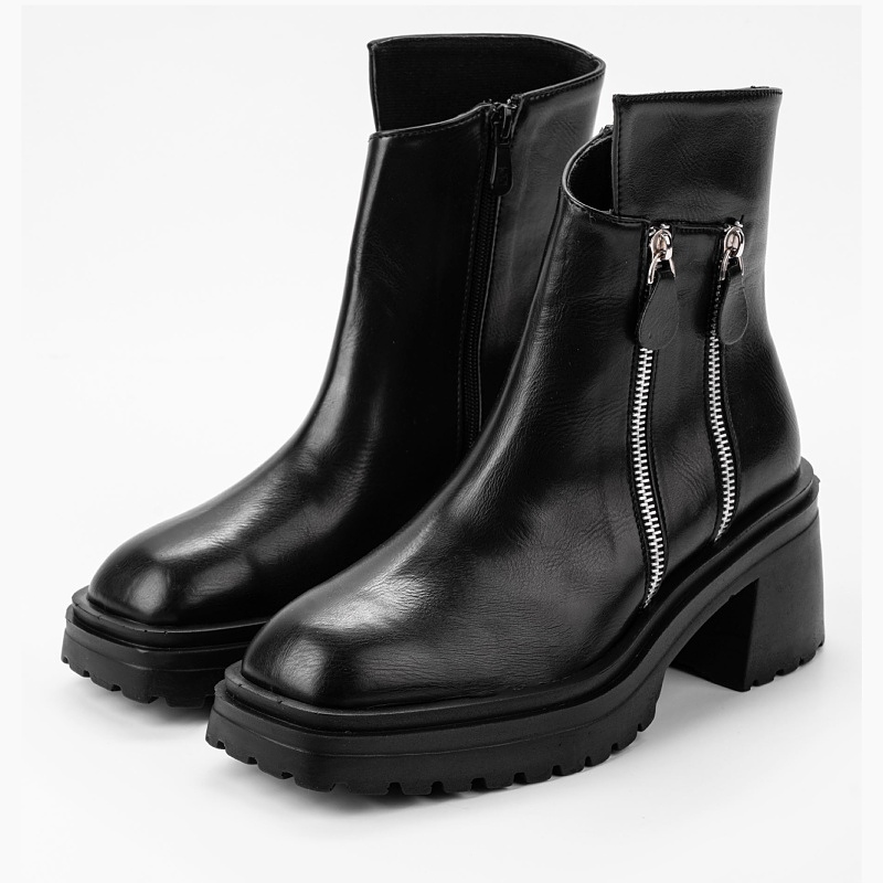 نیم بوت زنانه مدل Stradivarius Ankle Boots - BTB04