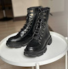 کفش نیم بوت زنانه مدل  Flat Ankle Boots - BT10