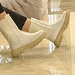 بوت زنانه مدل Stradivarius Flat Ankle Boots - BTCr91