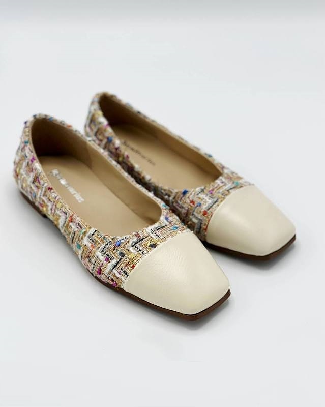 کالج زنانه مدل Stradivarius Flat shoes - FCr43