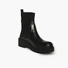 کفش نیم بوت زنانه مدل  Flat Ankle Boots  - BTB95_2