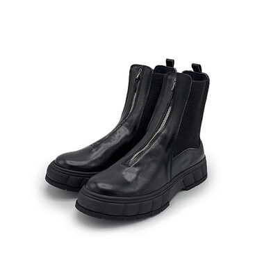 نیم بوت زنانه مدل Stradivarius Flat Ankle Boots  - BTB85_v2