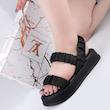 کفش صندل دخترانه مدل sandal - 0011_Black