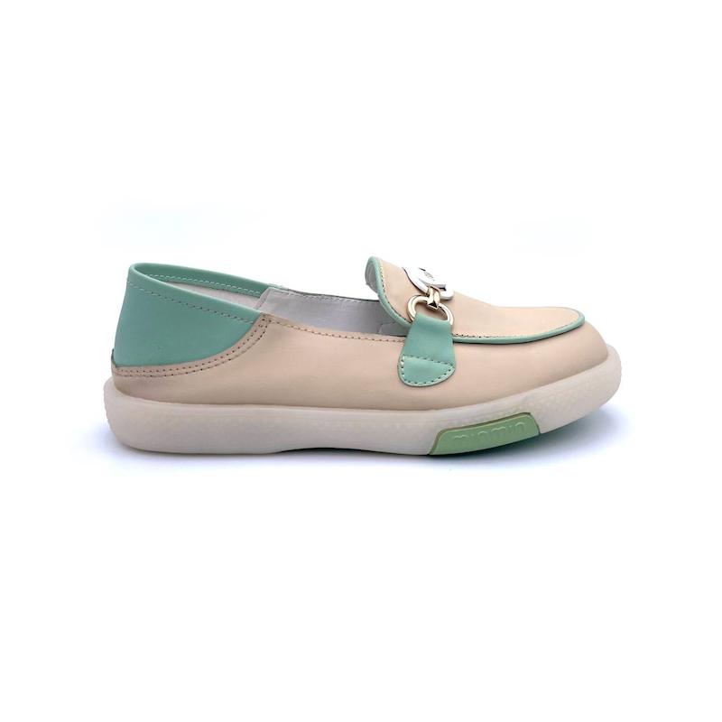 کفش راحتی زنانه مدل Flat shose - 0033_Cr/Green