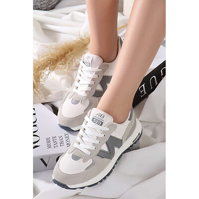 کفش اسپرت دخترانه مدل sneaker - 0029_Grey