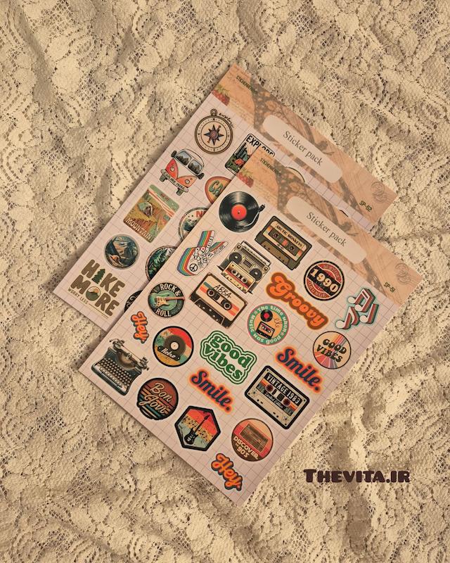 استیکرشیت بدون برش کد sp-51 و sp-52