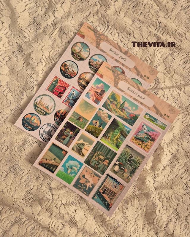 استیکرشیت بدون برش کد sp-54 و sp-53