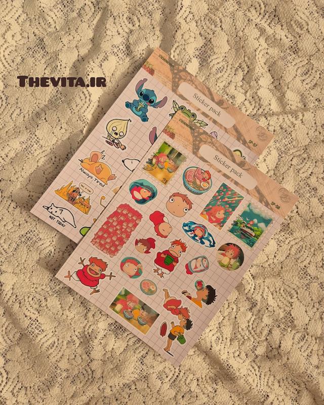 استیکرشیت بدون برش کد sp-58 و sp-57