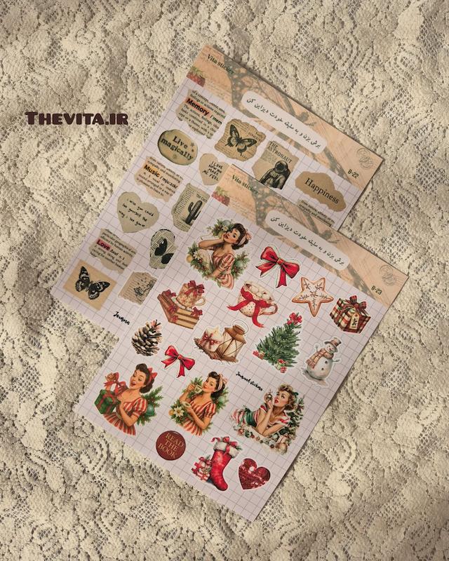 استیکر شیت بدون برش کد B-22 و B-23