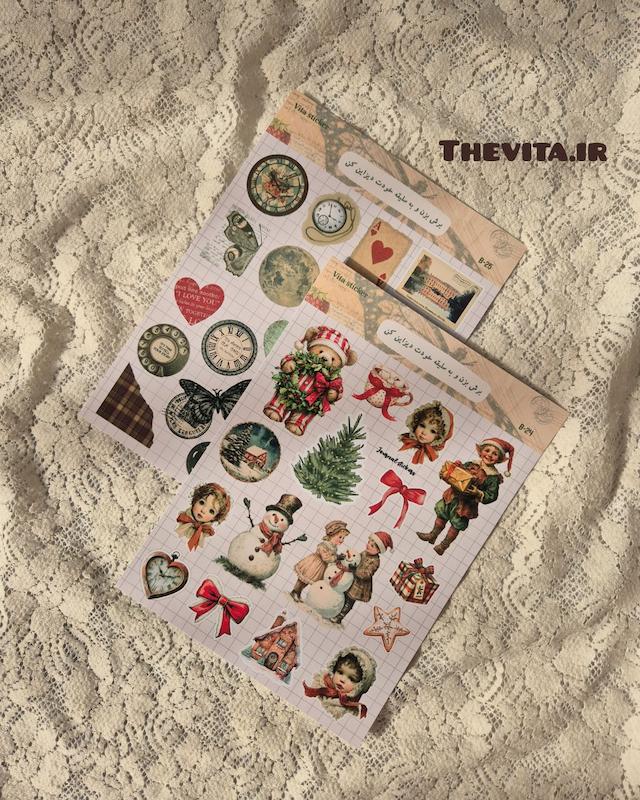 استیکر شیت بدون برش کد B-24 و B-25