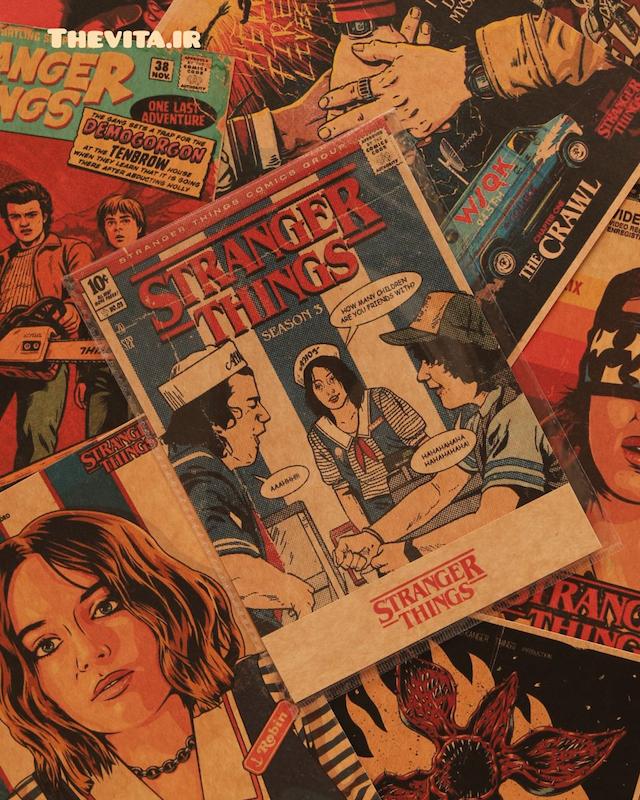 پک پوستر stranger things کد 206