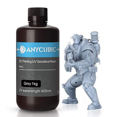 رزین بیسیک Anycubic رنگ خاکستری