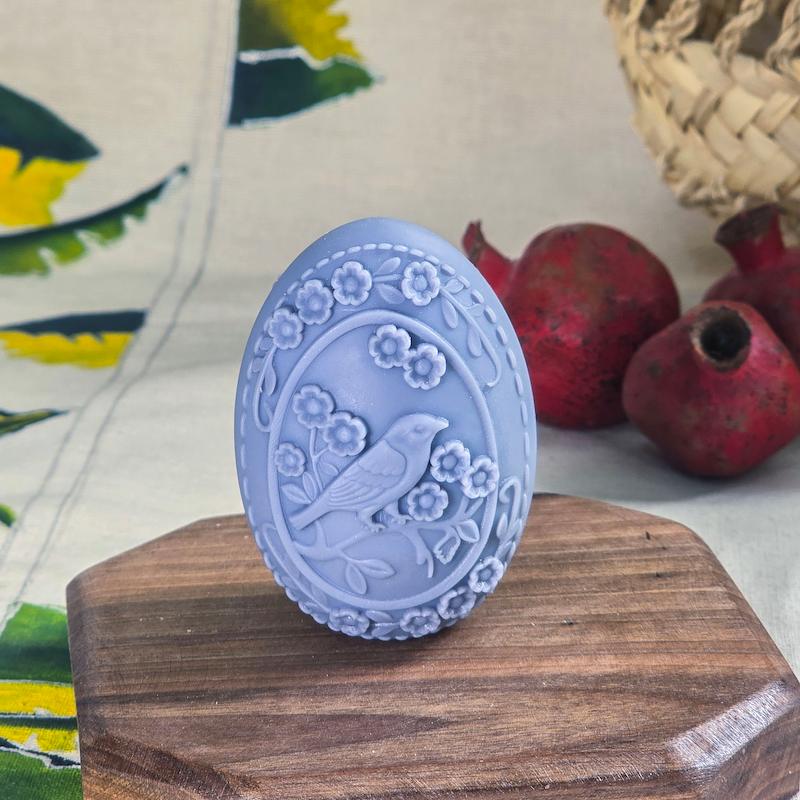 مجسمه اماده تخم مرغ گل مرغ