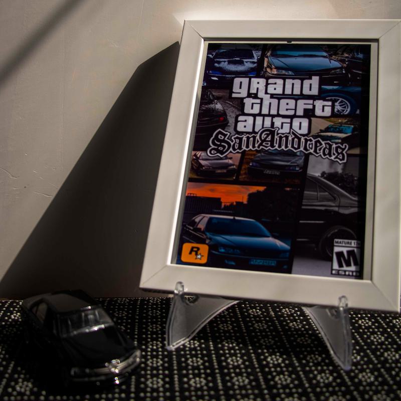 قاب GTA San Andreas | طرح اختصاصی خودرو