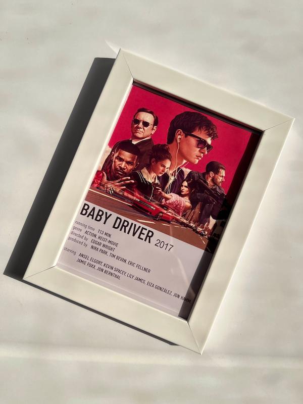 قاب عکس طرح فیلم Baby Driver