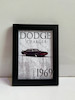 قاب عکس مدل Dodge Charger 1969 – طرح کلاسیک خودرو