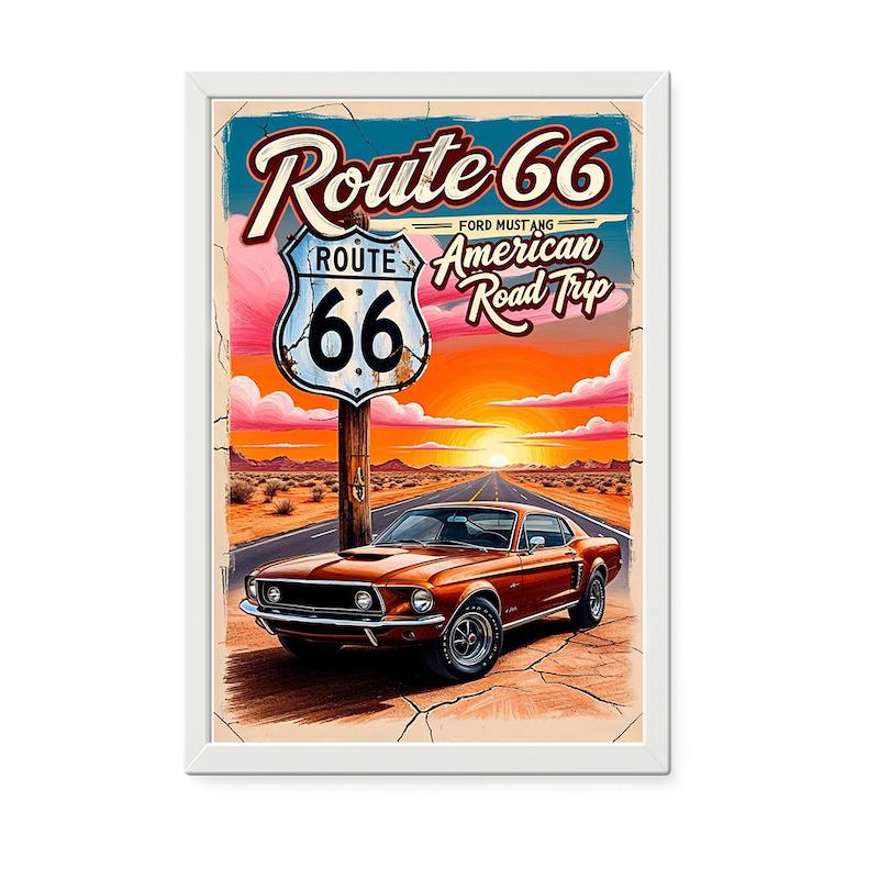 قاب عکس پوستر سبک رترو