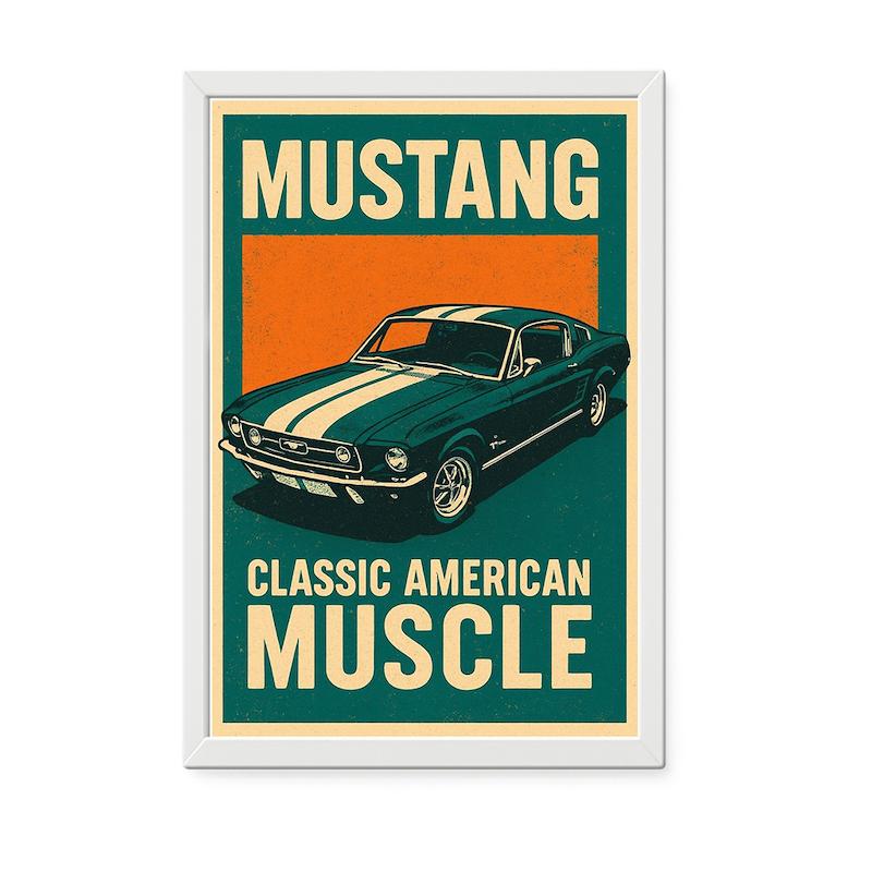 قاب عکس پوستر سبک رترو