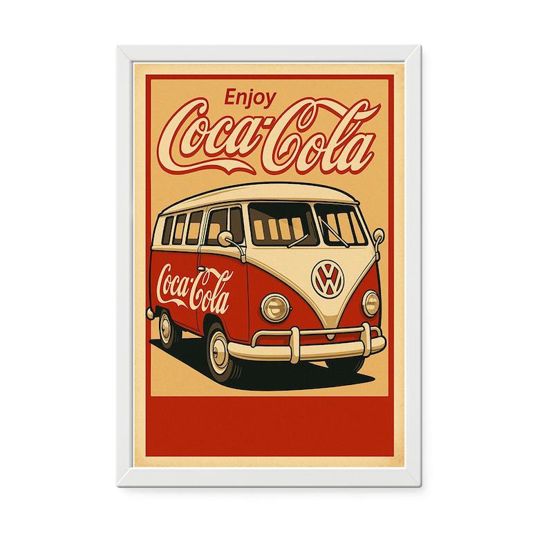 قاب عکس پوستر سبک رترو