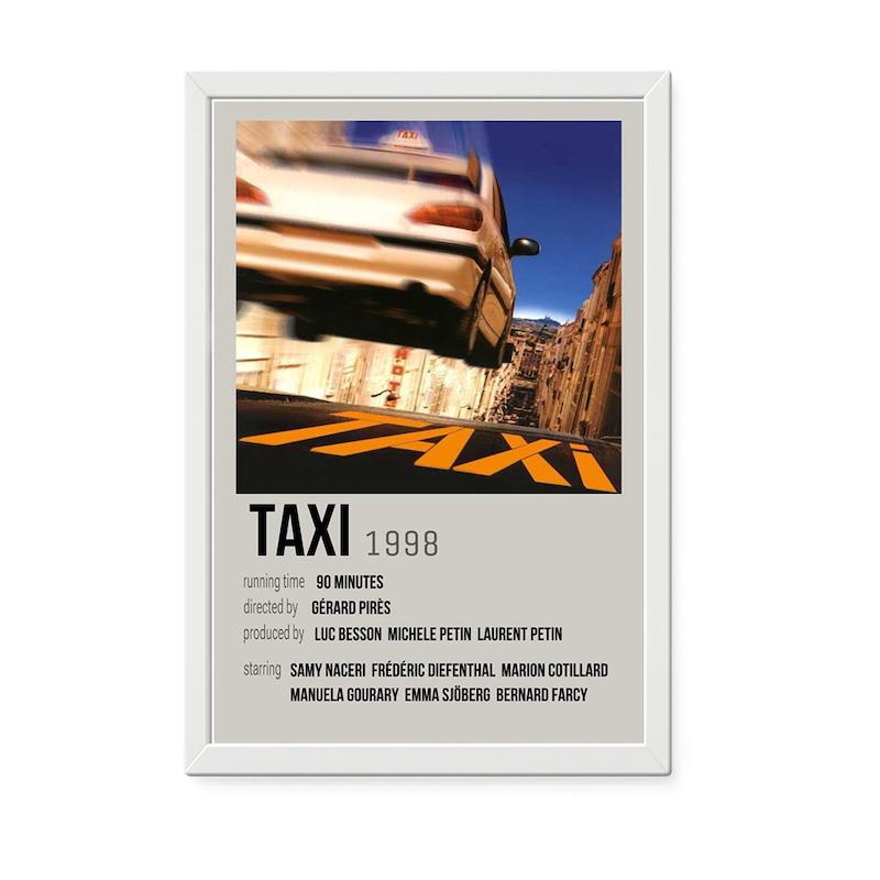 قاب عکس طرح فیلم Taxi (تاکسی)